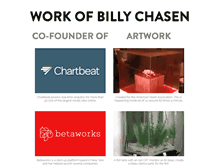 Tablet Screenshot of billychasen.com